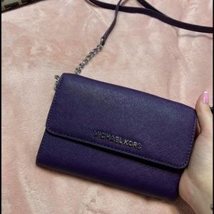 Purple MK Crossbody